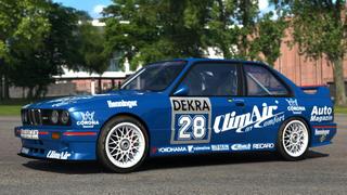 BMW E30 DTM skin for Assetto Corsa